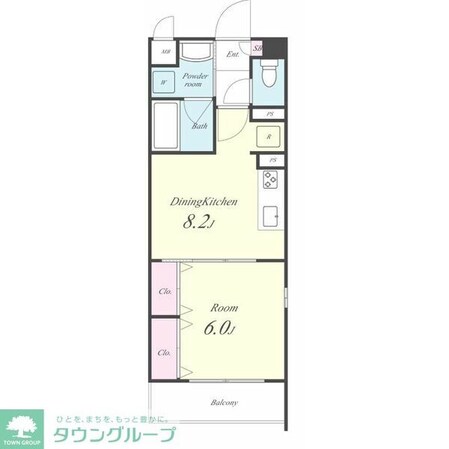 アイボリーの物件間取画像